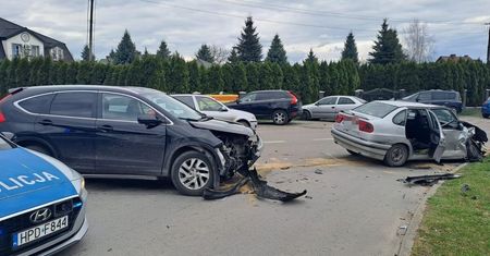 Był poszukiwany. Wpadł podczas kolizji drogowej