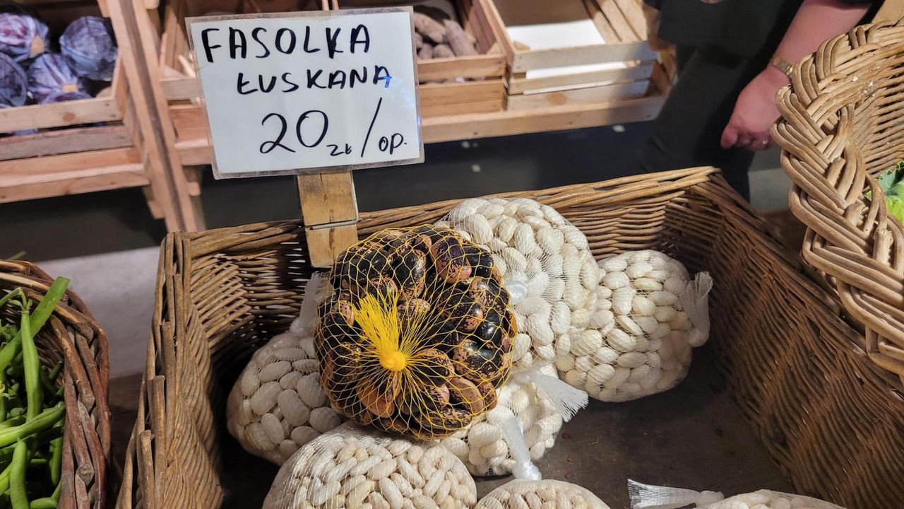Fasola tygrysia - cena w gospodarstwie rolnym