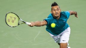 ATP Cincinnati: Kyrgios rozwalił trzy rakiety, zmarnował meczbola i nie zagra z Nadalem (wideo)