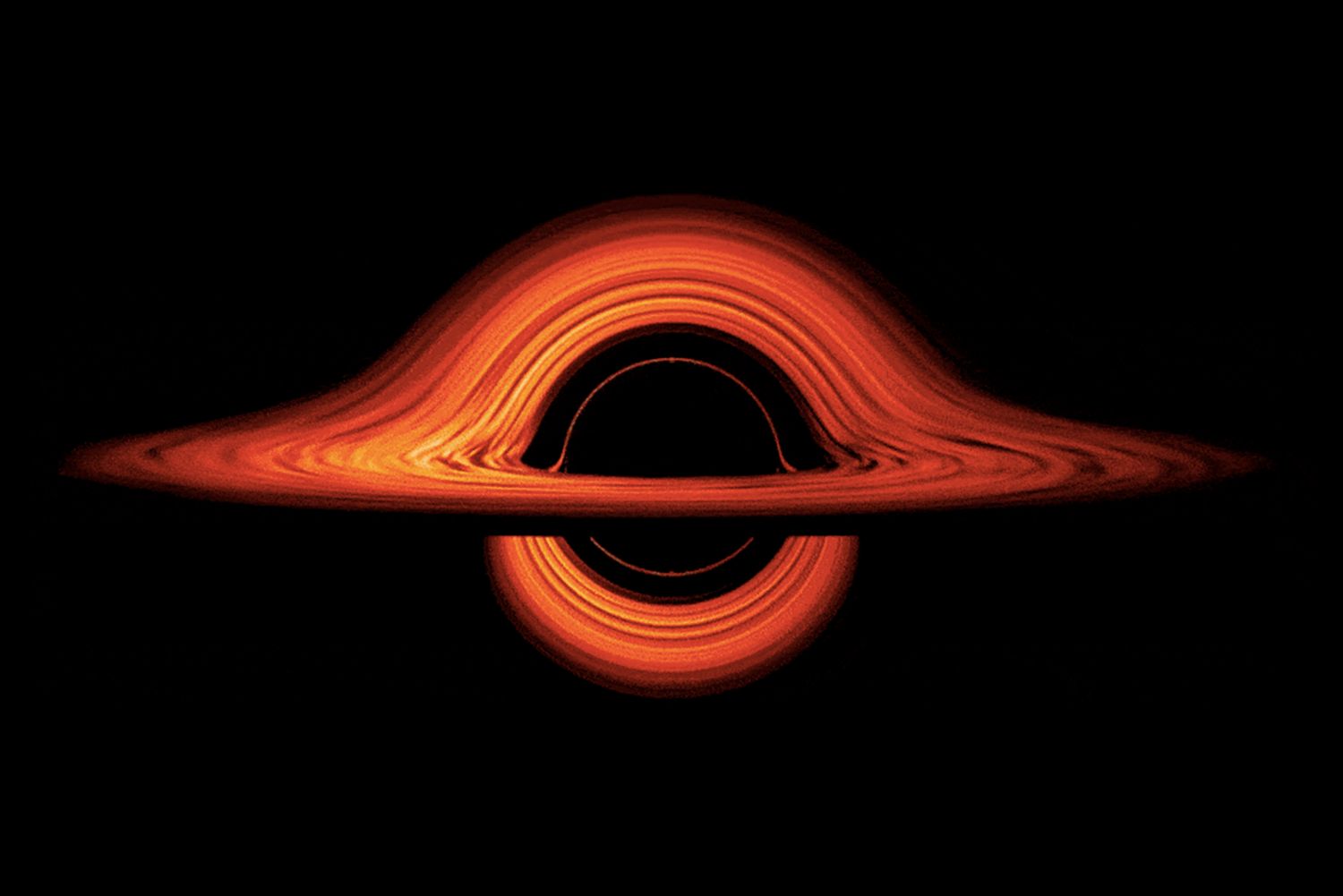 NASA: Wizualizacja czarnej dziury to dzieło sztuki 1