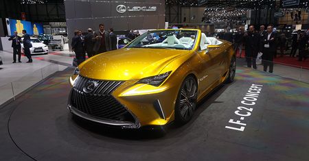 Lexus LF-C2, LF-SA oraz GS-F