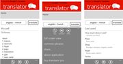 Translator Pro, czyli Google Translator dla WP7