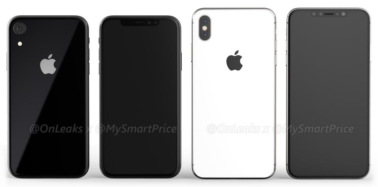 iPhone X Lite i iPhone X Plus - wizualizacja