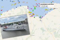 Rosyjski statek szpiegowski w polskiej strefie na Bałtyku