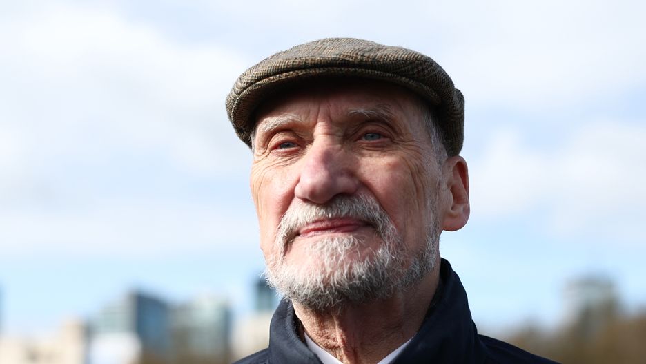 Polish MP Antoni Macierewicz during the 15th Smolensk plane crash anniversary ceremony in Warsaw, Poland on April 11, 2025. (Photo by Jakub Porzycki/NurPhoto via Getty Images)