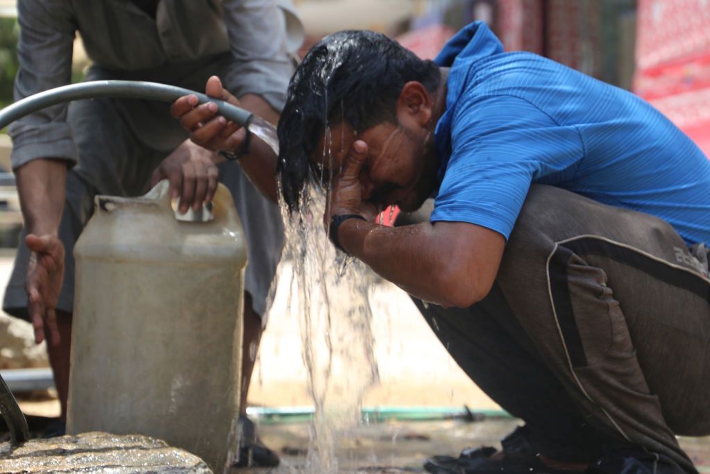 Air temperatures in Pakistan exceed 50 degrees Celsius.