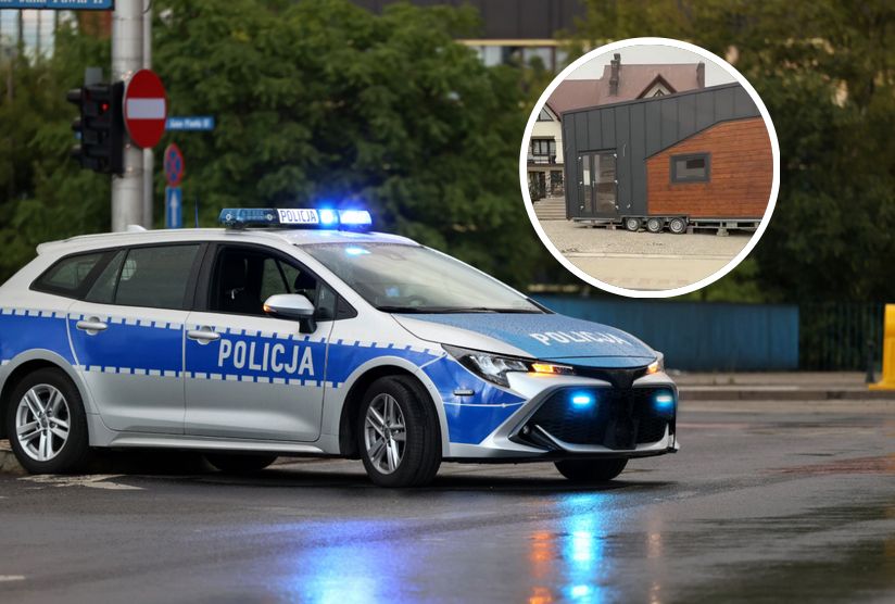 Skradziono domki mobilne w Nowym Targu