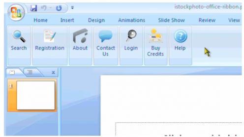 iStockphoto plugin dla Microsoft Office 1