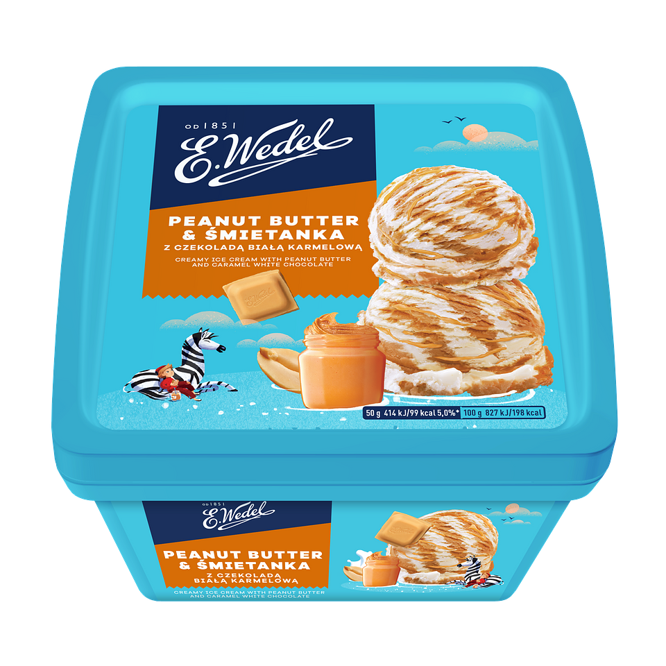 Familijne i w multipacku. Dziel się przyjemnością z nowymi lodami od E.Wedel