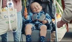 Carrefour w nowej reklamie z bobasem stawia na produkty eko (wideo)