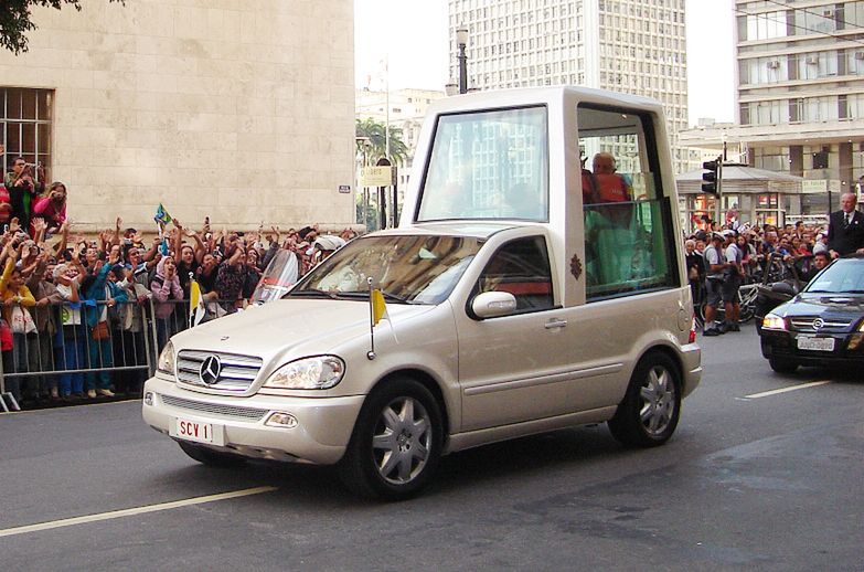Najbardziej oryginalne samochody papieży 6