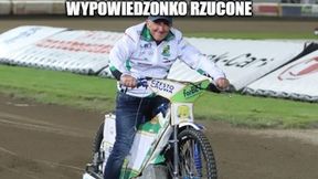Żużel. "Zobacz Mareczku, jaki suchy tor". Memy po meczach PGE Ekstraligi