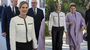 Ekspert ocenił stylizację Marty Nawrockiej na spotkaniu w Belwederze. Powiedział wprost, co myśli