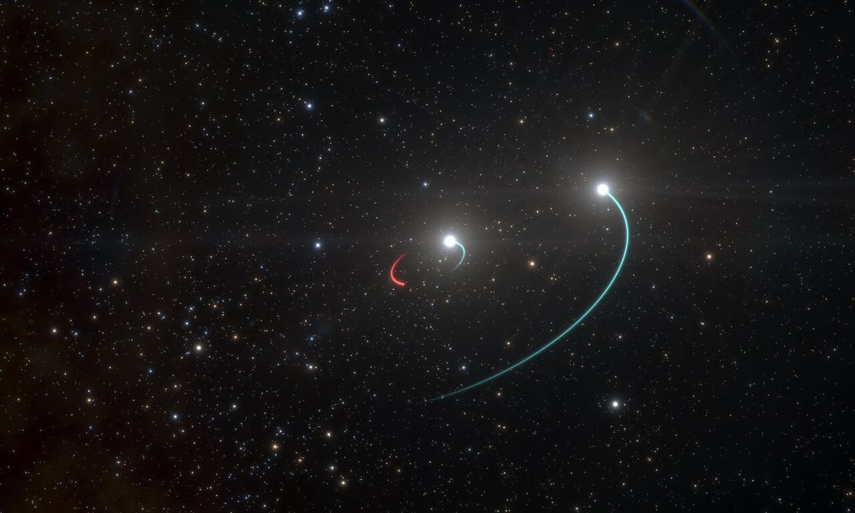 Czarna dziura jest naprawdę bardzo blisko Ziemi. Nowe odkrycie naukowców Europejskiego Obserwatorium Południowego (EOS)