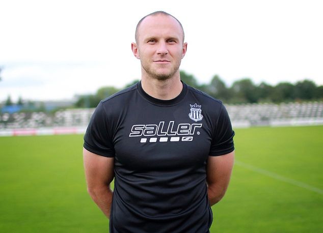 28-letni Dawid Szufryn. Najstarszy z nowosądeczan w kadrze / fot. Sandecja