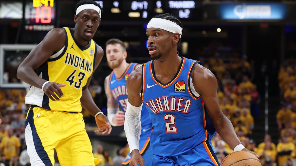 Getty Images / Maddie Meyer / Shai Gilgeous-Alexander w meczu z Indianą Pacers