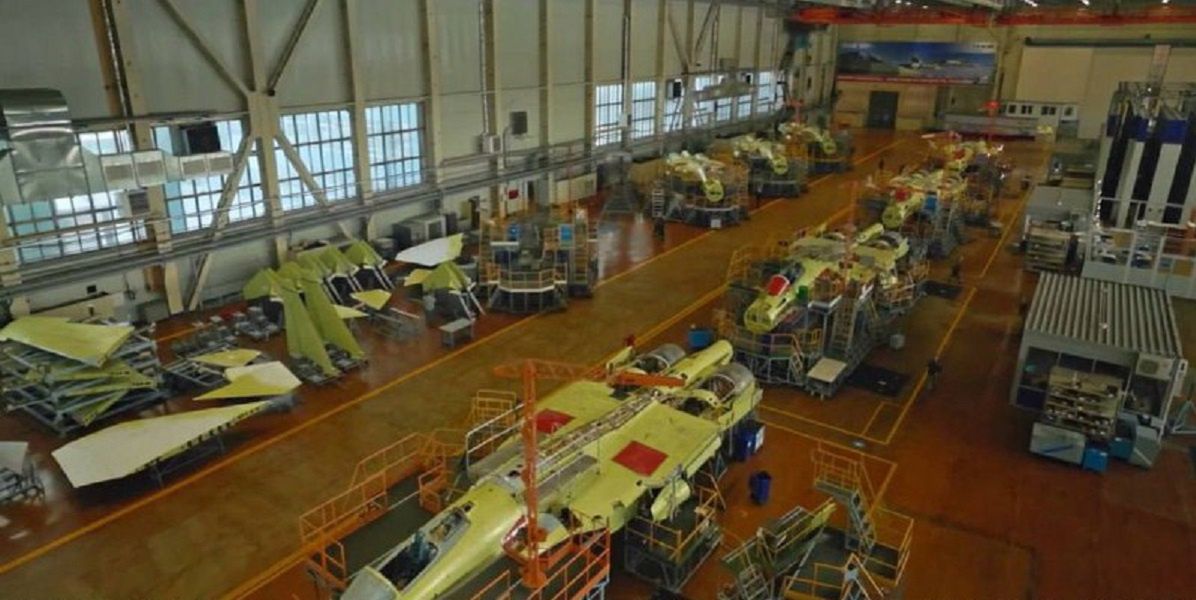 Production of Su-35 and Su-57 airplanes