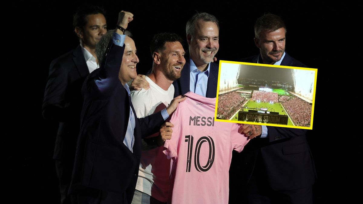 Jorge Mas, Lionel Messi, Jose Mas i David Beckham