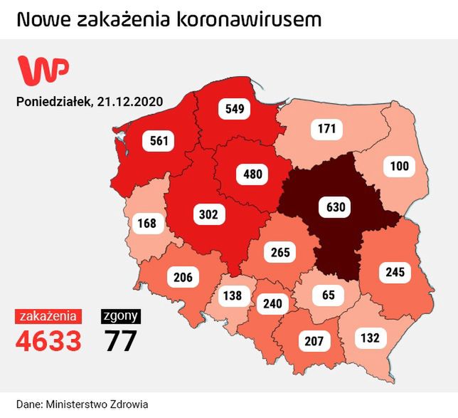 Koronawirus w Polsce. Nowe dane z Ministerstwa Zdrowia