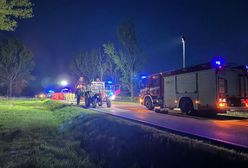 Makabryczny wypadek na Dolnym Śląsku. Dwie osoby spłonęły żywcem