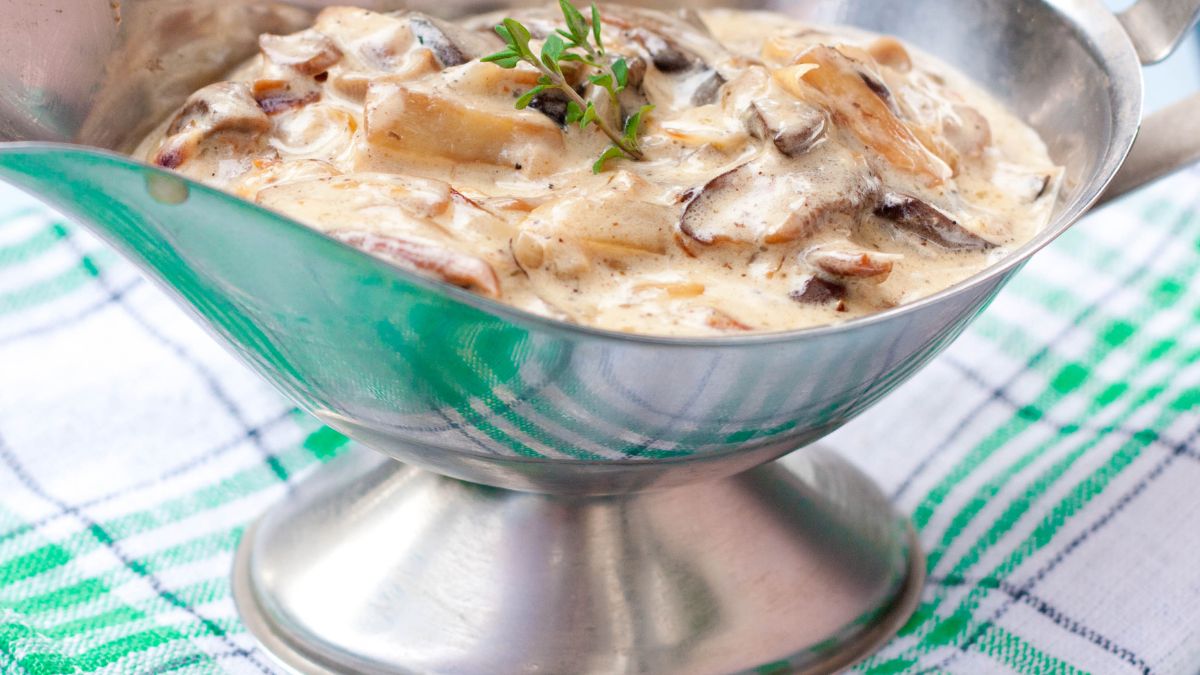 Sos grzybowy ze świeżych grzybów robi furorę