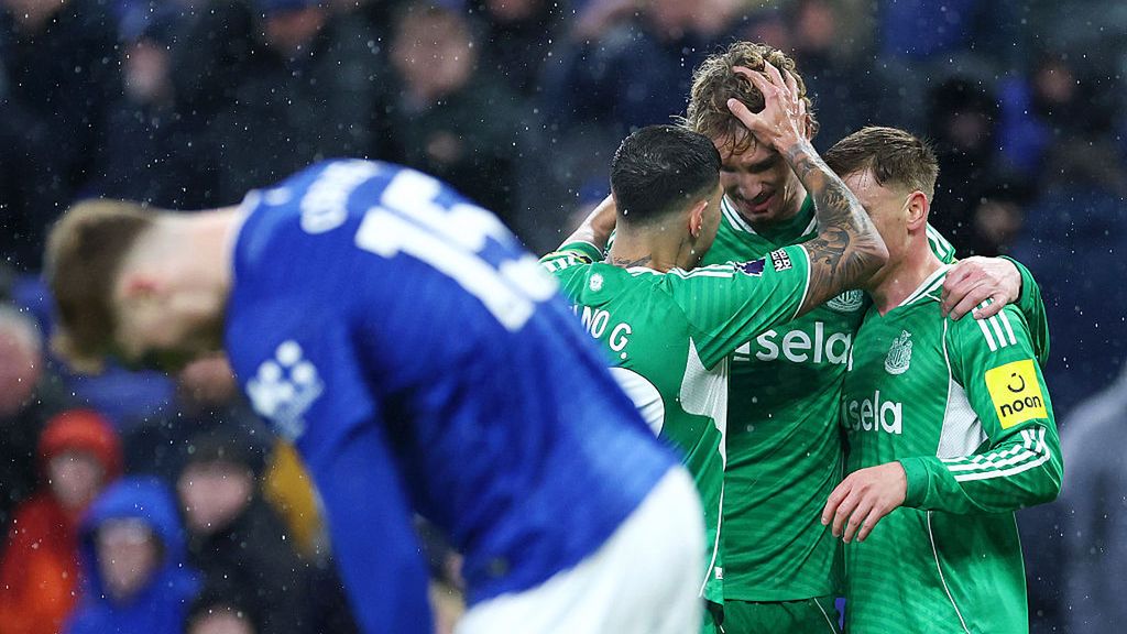 Getty Images / Dan Istitene / Na zdjęciu: Everton został rozbity przez Newcastle United