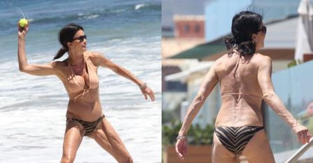 Jurorka "Top Model" straszy na plaży?