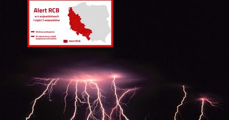 Cały Zachód na czerwono. Jest Alert RCB