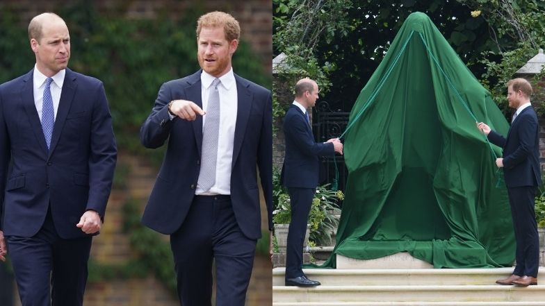 Ekspertka analizuje mowę ciała księcia Williama i księcia Harry'ego podczas odsłonięcia pomnika Diany