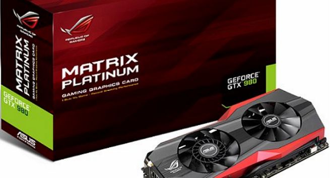 ROG Matrix GTX 980 - nowa karta graficzna od Asusa za 2599 zł
