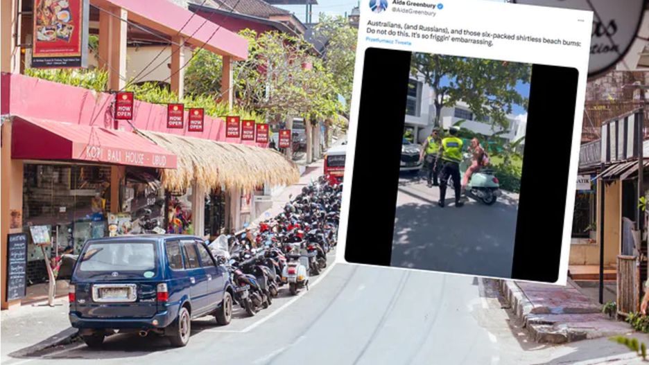 Turyści na Bali nie przestrzegają zasad podczas jazdy na motocyklach i skuterach