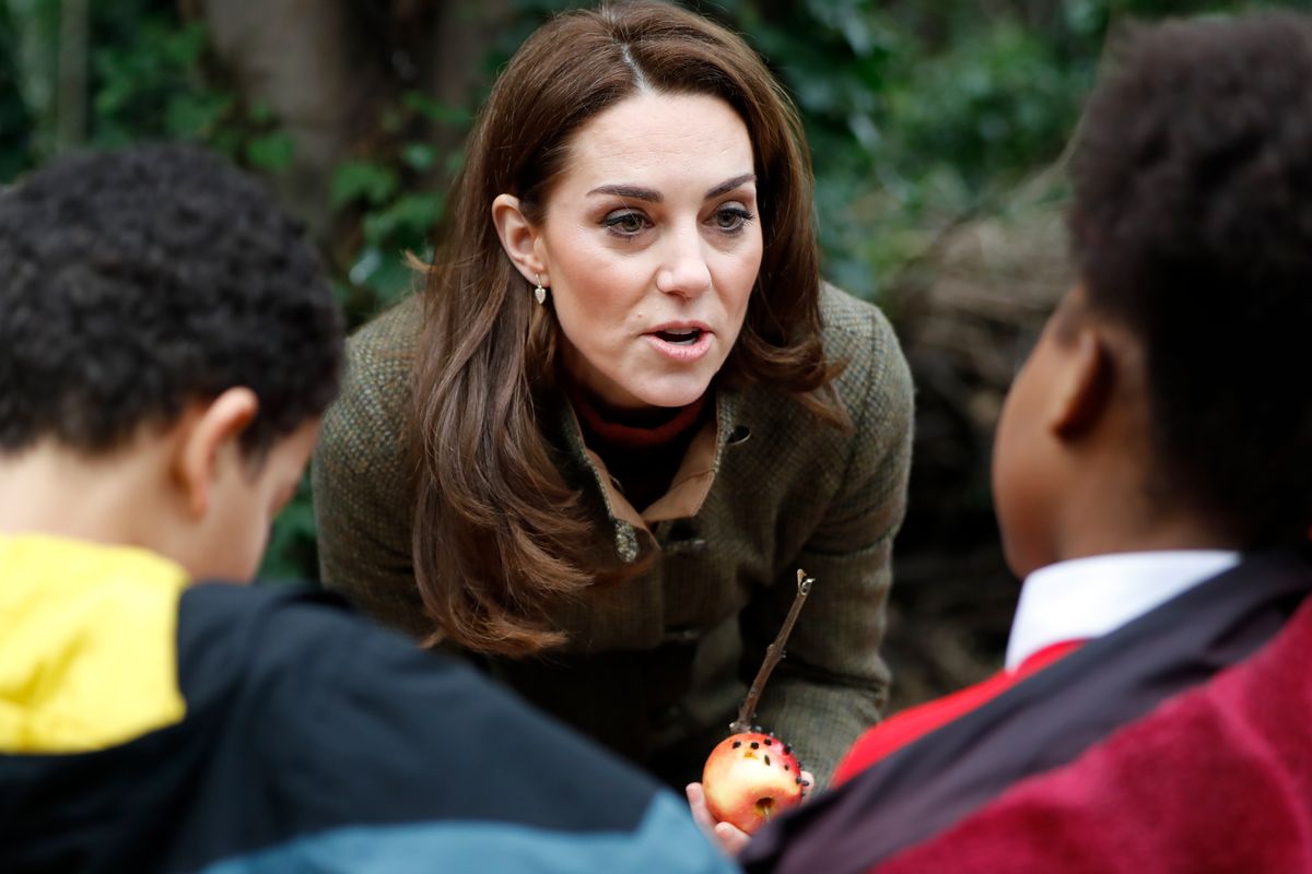 Księżna Kate zdradziła tajemnicę syna. Spotkanie w brytyjskiej szkole