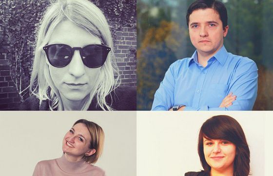 Aleksandra Szumilas-Ocalewicz, Adrian Kornacki, Monika Szmigiel i Milena Walczak w MullenLowe MediaHub