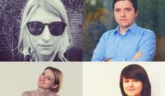 Aleksandra Szumilas-Ocalewicz, Adrian Kornacki, Monika Szmigiel i Milena Walczak w MullenLowe MediaHub