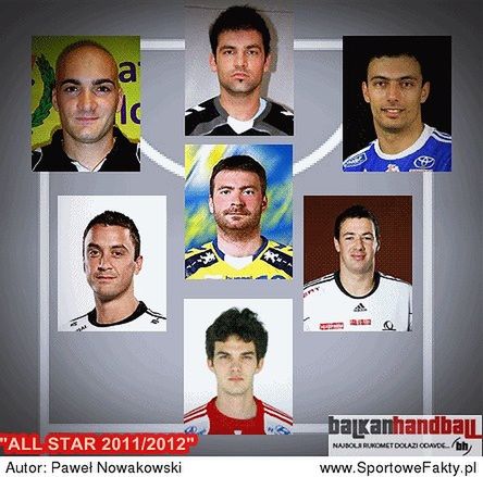 Siódemka sezonu 2011/12 / fot. balkan-handball.com