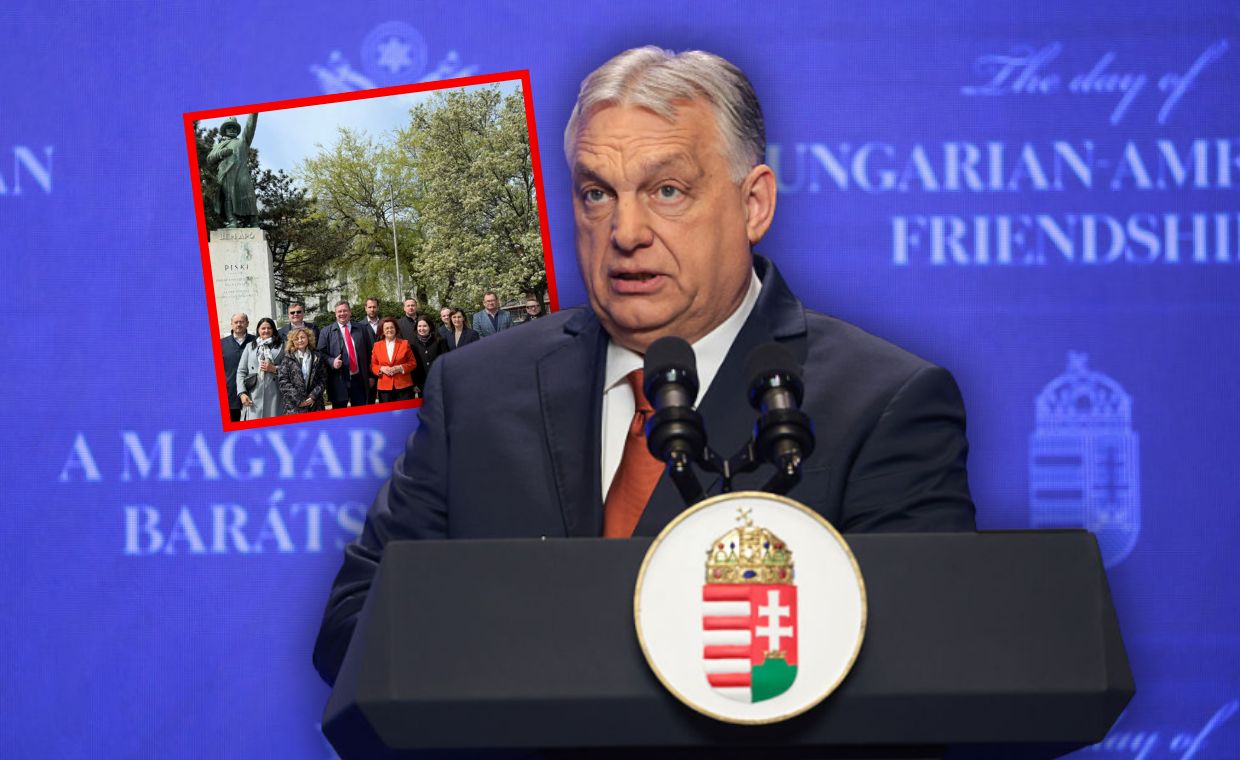 Kampania na Węgrzech na ostrzu noża. Politycy PiS w Budapeszcie