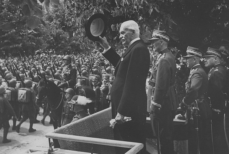 Jubileusz dwudziestopięciolecia 1 Dywizji Piechoty Legionów w Wilnie. Na zdjęciu Ignacy Mościcki