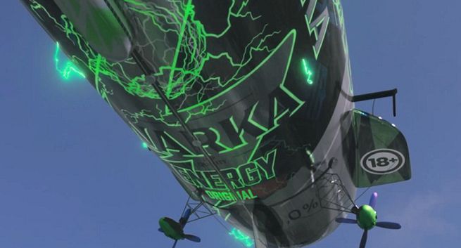 Cyfrowy sterowiec w kampanii Warki Energy