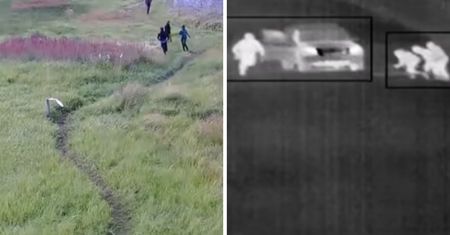 Migranci zaatakowali polskie patrole. Rzucali kamieniami i kłodami drzew