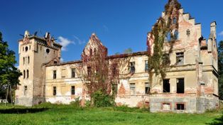 Pałac w Gałowie. Tajemnicza i romantyczna ruina pod Wrocławiem przyciąga turystów