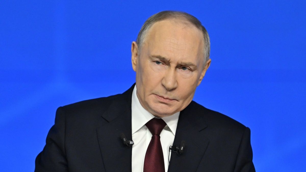 Władimir Putin, prezydent Rosji.