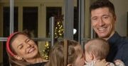 Lewandowscy na... sankach. Tak korzystają z życia