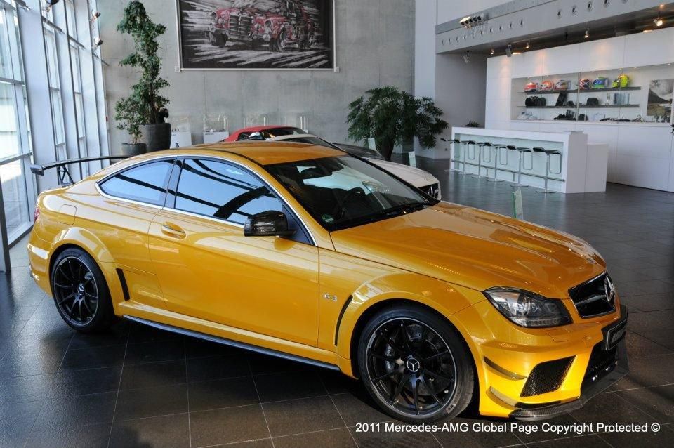 Mercedes-Benz C63 Coupe AMG Black Series Solarbeam