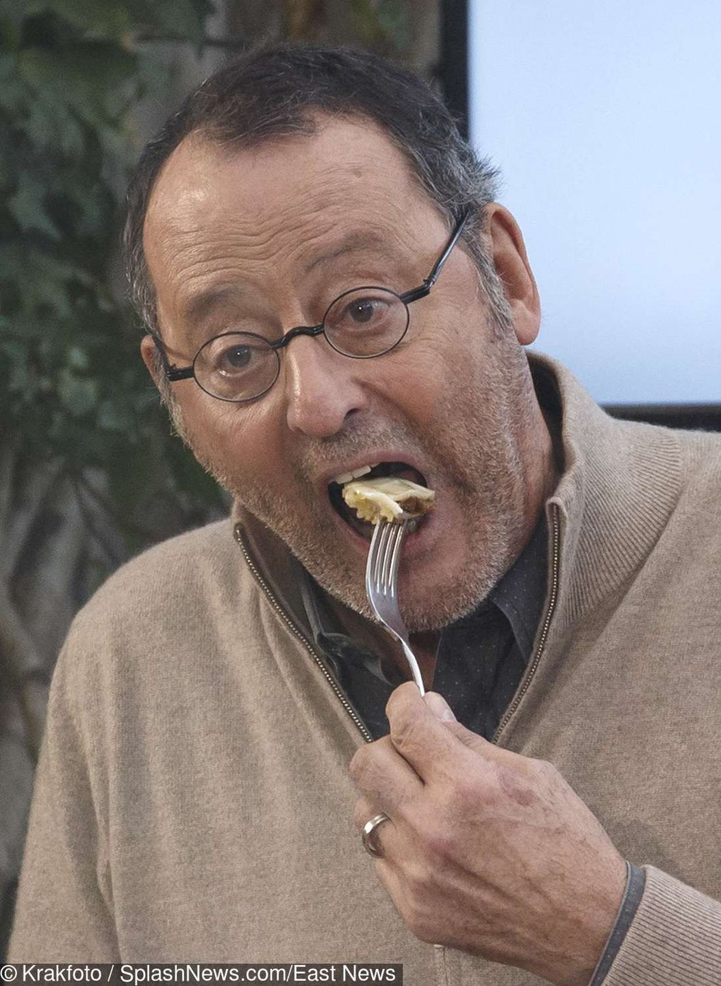 Jean Reno w Krakowie zjadł pierogi