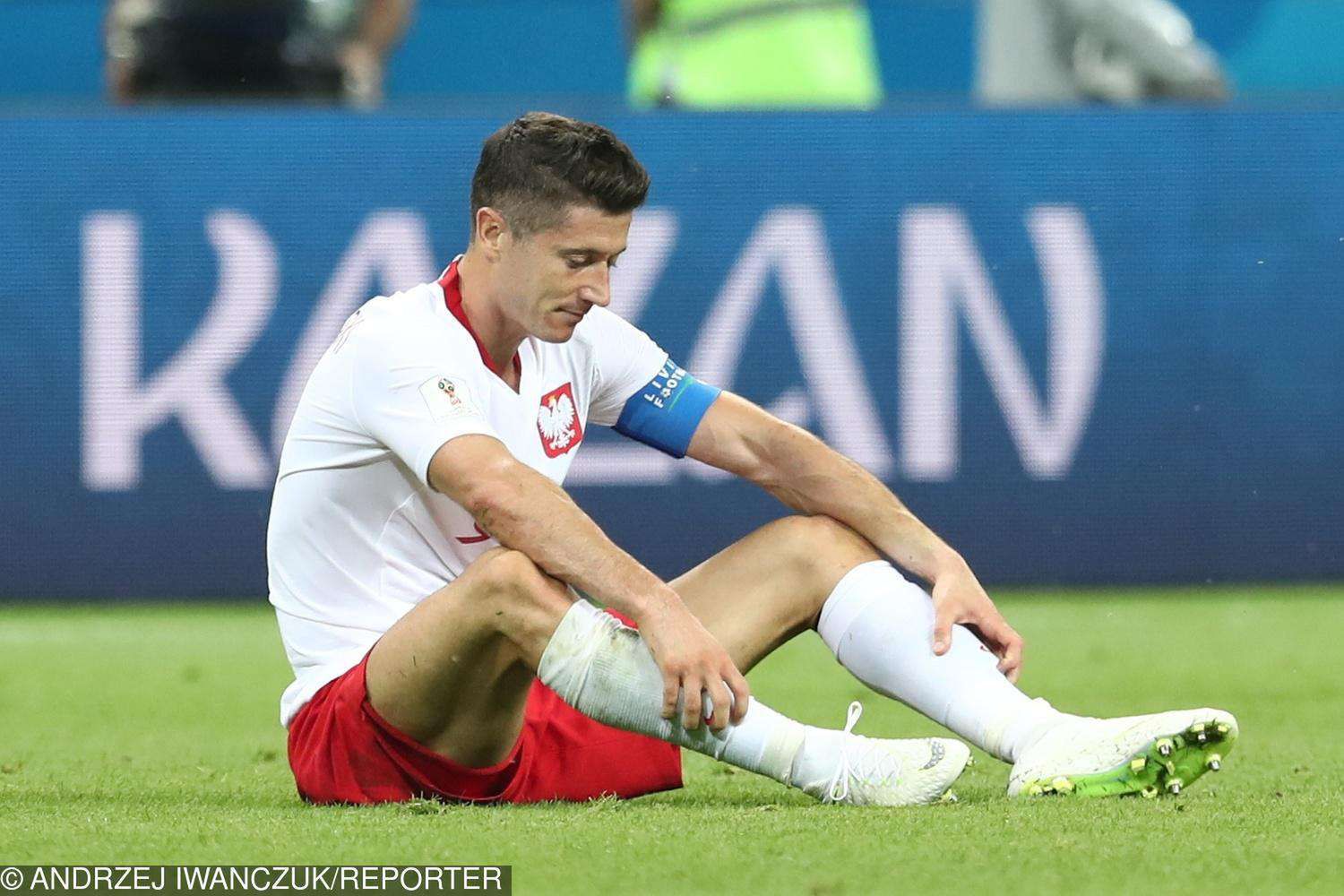 Mecz Polska-Kolumbia: Robert Lewandowski