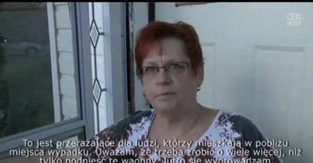W Kanadzie wykoleił się pociąg przewożący destylat naftowy
