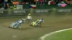Walka Pedersena i Warda w półfinale GP Czech (2014)
