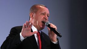 Erdogan oskarża boksera o próbę zabójstwa. Arik boksował kartonową podobiznę prezydenta
