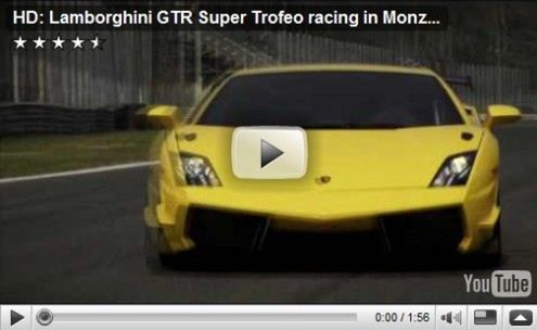 Lamborghini Super Trofeo GTR na torze Monza