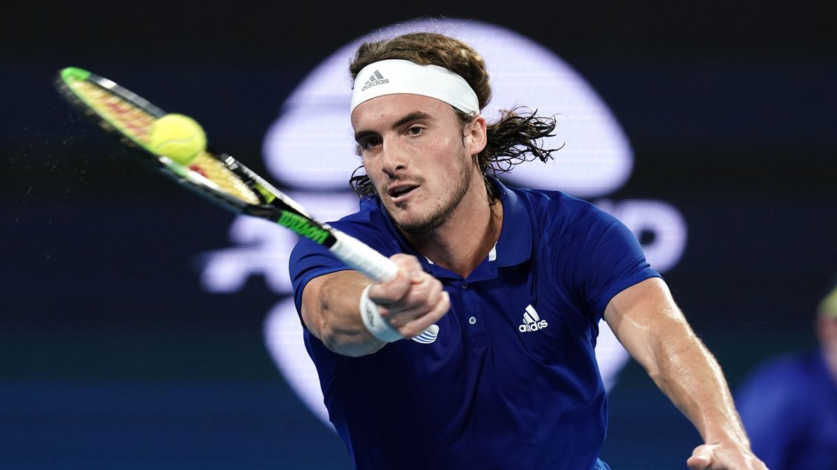 PAP/EPA / DAVE HUNT / Na zdjęciu: Stefanos Tsitsipas